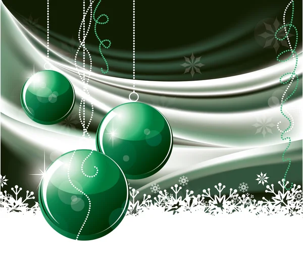 Kerst achtergrond. Vectorillustratie. — Stockvector