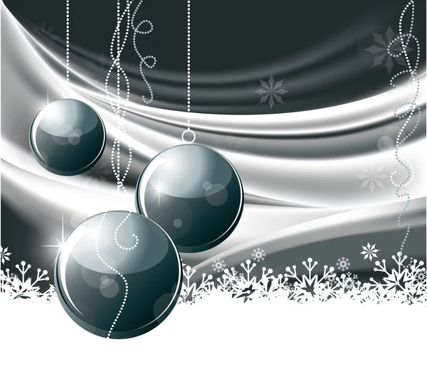 Kerst achtergrond. Vectorillustratie. — Stockvector