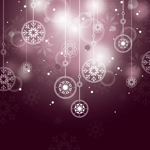 Kerst achtergrond. Vectorillustratie. — Stockvector