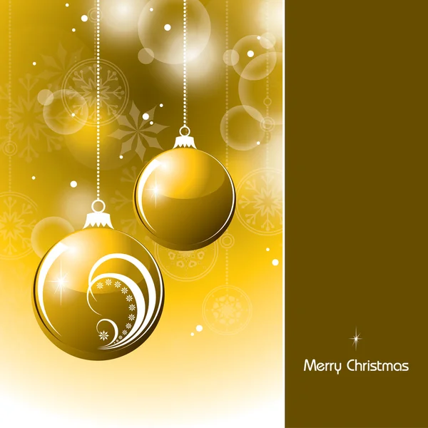 Kerst achtergrond. Vectorillustratie. — Stockvector