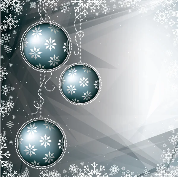 Kerst achtergrond. Vectorillustratie. — Stockvector