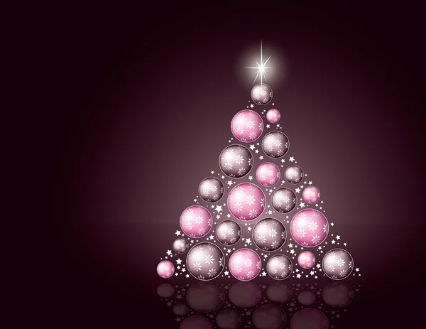 Fond de Noël. Illustration vectorielle. — Image vectorielle