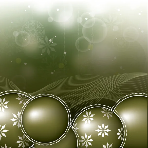 Weihnachtlicher Hintergrund. Vektorillustration. — Stockvektor