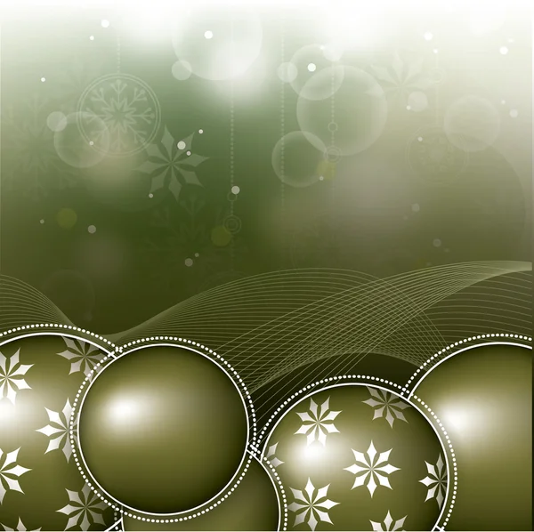 Kerst achtergrond. Vectorillustratie. — Stockvector