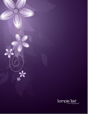 çiçek background. vektör çizim.