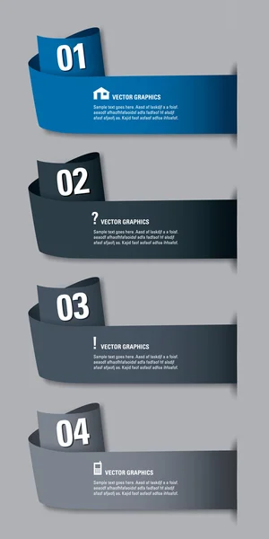 Modern options banner. Vector illustration. Eps10. — Wektor stockowy