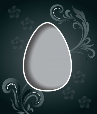 Paskalya yumurtası. vektör tasarımı.