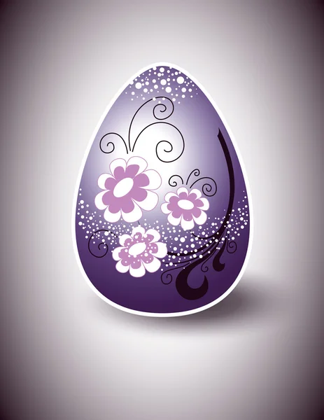 Huevo de Pascua. Diseño de vectores . — Vector de stock