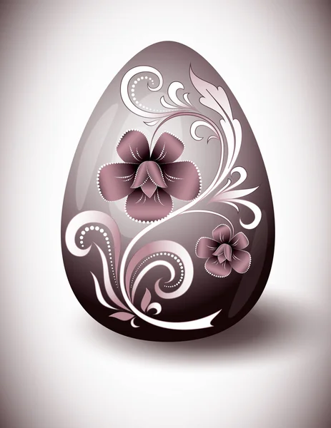 Huevo de Pascua. Diseño de vectores . — Vector de stock