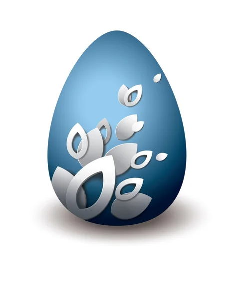 Пасхальное яйцо. Векторный дизайн . — стоковый вектор