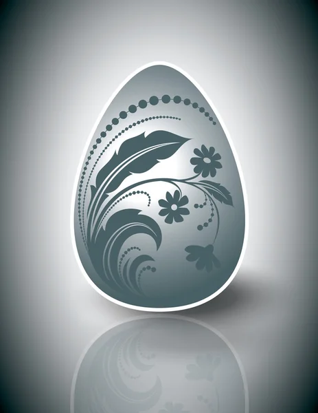 Uovo di Pasqua. — Vettoriale Stock