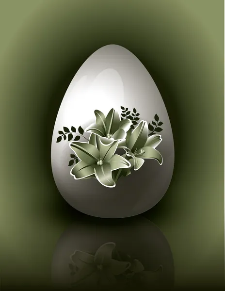 Пасхальное яйцо. — стоковый вектор