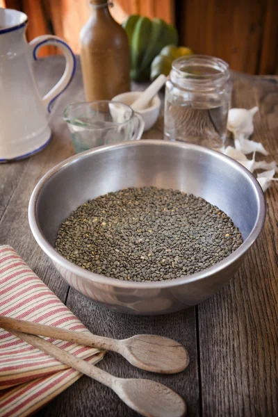 French lentils — Stock Photo, Image