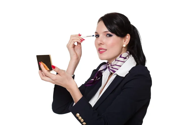 Retrato joven mujer de negocios —  Fotos de Stock