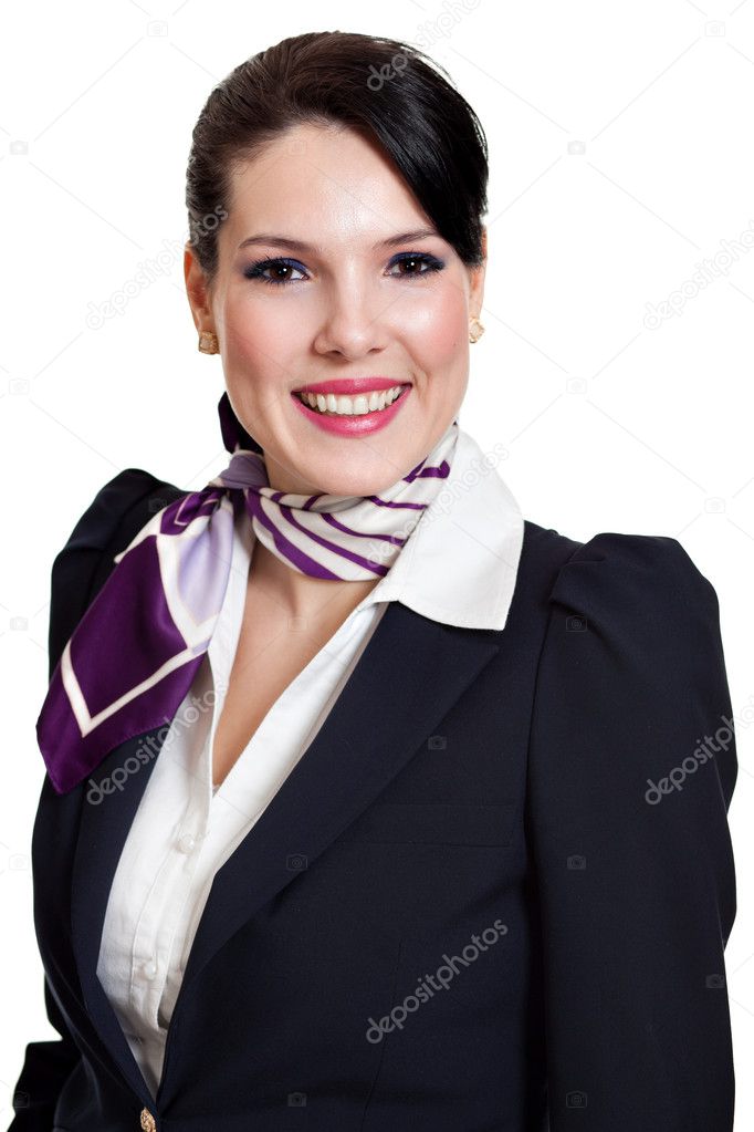 portrait young business woman