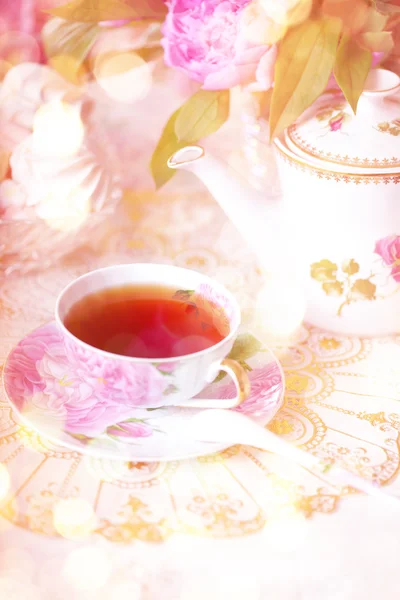 Sztuka herbaty — Zdjęcie stockowe