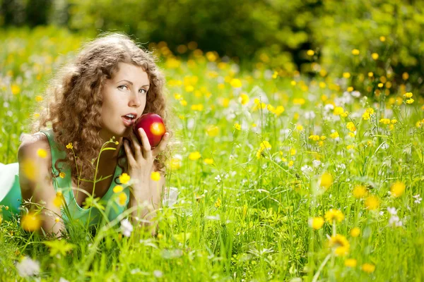 Régime alimentaire des femmes — Photo