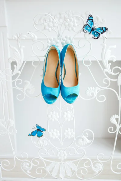 Wedding accessories, shoes — Stock Photo, Image