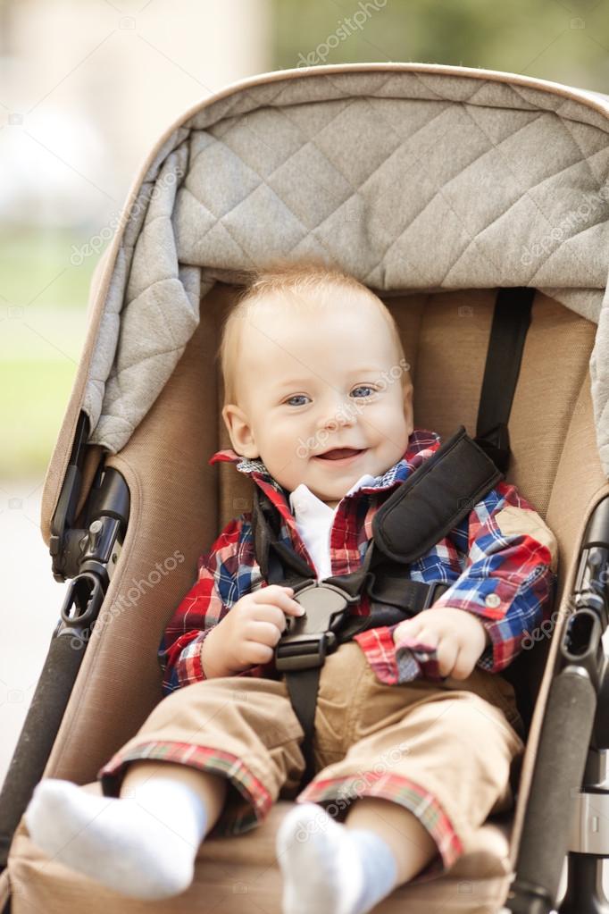 baby in a carriage