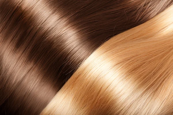 Glänsande hår textur — ストック写真