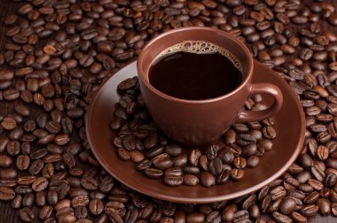 tahıllar ile kahve fincanı