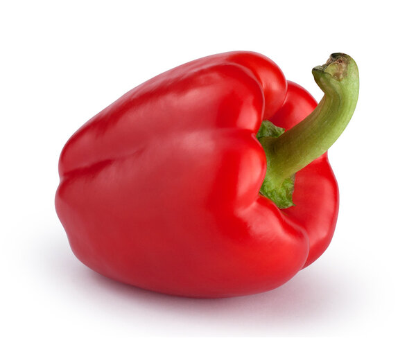 Паприка изолирована с обрезанием пути
