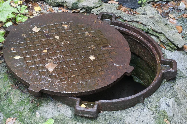 Manhole — Fotografie, imagine de stoc