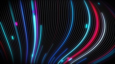 3D görüntüleme spiral parlak girdap çizgilerle dolu bir yüzey üzerinde ışık akışı. Sunumlar, tatiller, çekimler için renkli dekoratif arka planlar. Kapak tasarımı şablonu, iş broşürü düzeni, duvar kağıdı