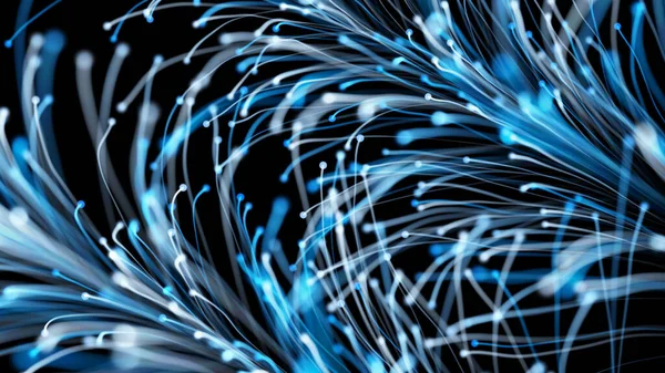 Siyah arka planda zarif bir şekilde büyüyen üç boyutlu şık Noel dalları. Büyülü muhteşem bitki örtüsü. Herhangi bir tasarım için mükemmel arkaplan ve öge