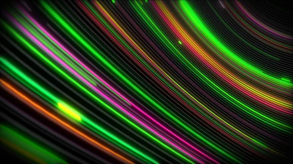Weergave Spiraal Heldere Vortex Stromen Van Licht Een Oppervlak Met — Stockfoto