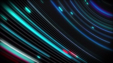 Çizgileri olan bir yüzeydeki spiral girdap ışık akımları. Sunumlar, tatiller ve görüntüler için renkli ve dekoratif arka planlar. Işık yükselen dalga hareketleri