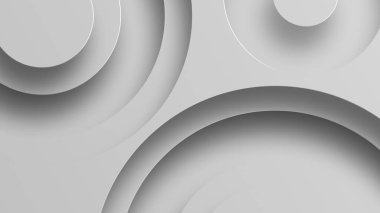 Tarz materyali tasarımında soyut basit minimalist arkaplan oluşturuluyor. Yuvarlak geometrik şekil elementleri. Işık ve gölgeli ses düzeyi desenleri