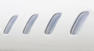 Windows-ra egy luxus privát repülőgép - bombardier