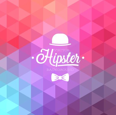 Hipster background. clipart