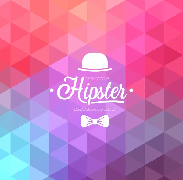 Hipster background. — Stock Vector