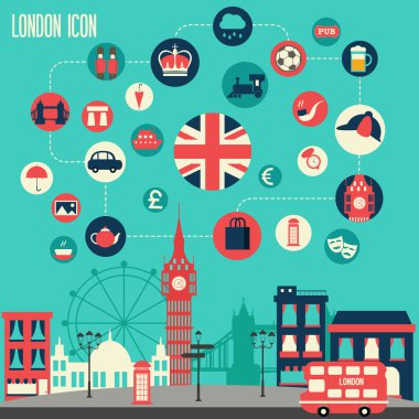 Londra Icon set.