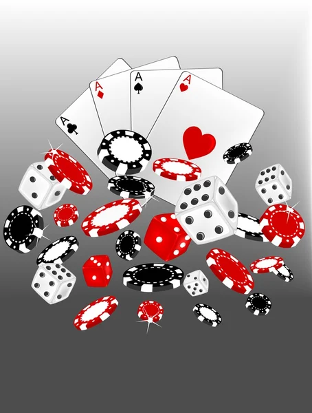 Casino Casino — Vector de stock