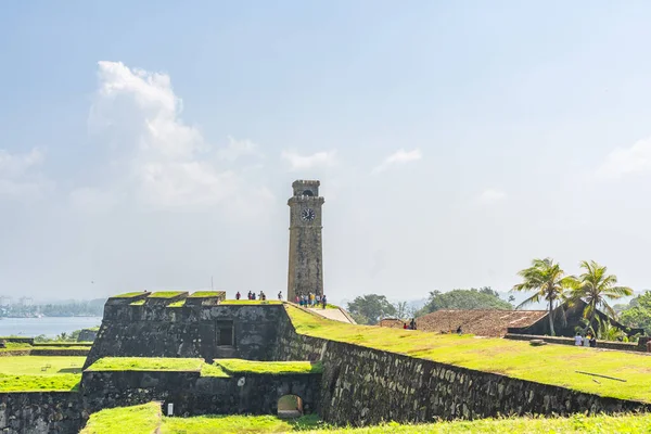 Galle Sri Lanka 2021 Stará Pevnost Galle Výhledem Starou Věž — Stock fotografie