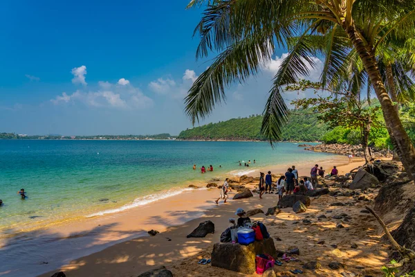 Unawatuna Sri Lanka Prosince 2021 Pohled Jungle Beach Unawatuna Galle — Stock fotografie
