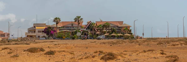 Santa Maria Cape Verde June 2022 Building Exotic Tropical Hotel — Foto de Stock