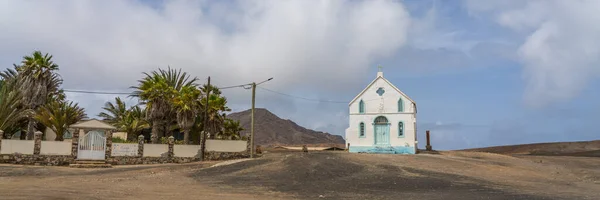 Old Lady Compassion Church Sal Island Pedra Lume Cape Verde — Stockfoto