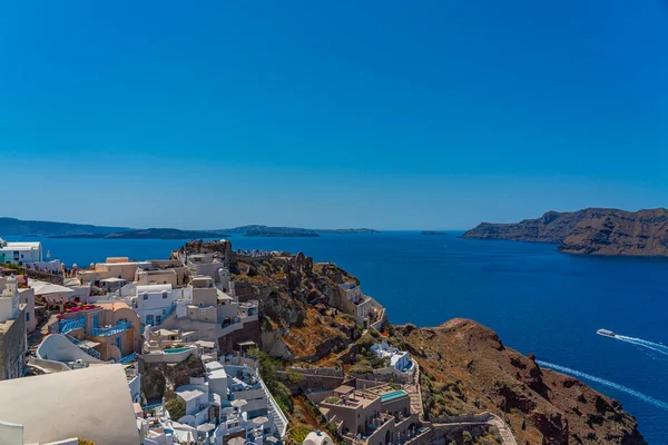 Oia Greece May 2022 Beautiful View Oia Traditional White Houses — Stock Photo, Image