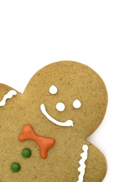 Christmas gingerbread man — Stock Photo, Image