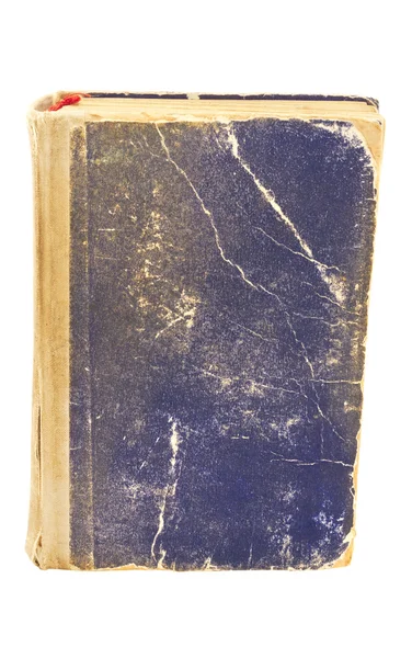 Antiguo libro desgastado aislado — Foto de Stock