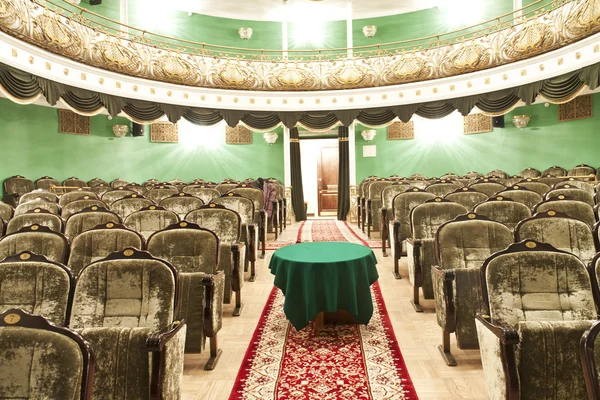 Empty auditorium at the theater — Stock Photo, Image