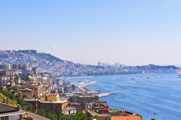 The city of Naples on the Ionian Sea — Stock Photo, Image