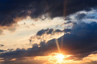 güzel bir akşam sunset