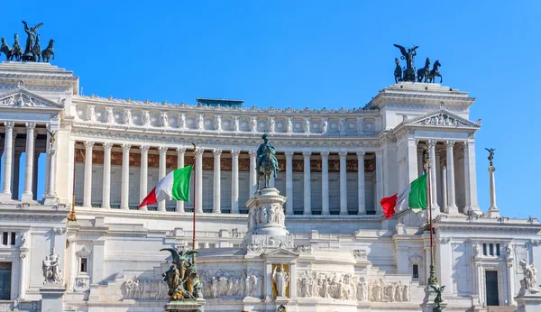 Palace vittoriano Rómában — Stock Fotó