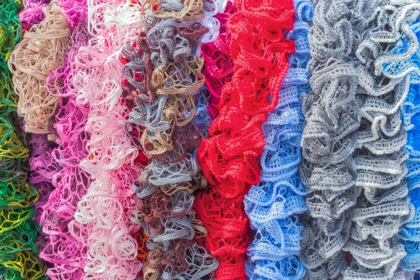 Hermosa cinta de encaje multicolor —  Fotos de Stock