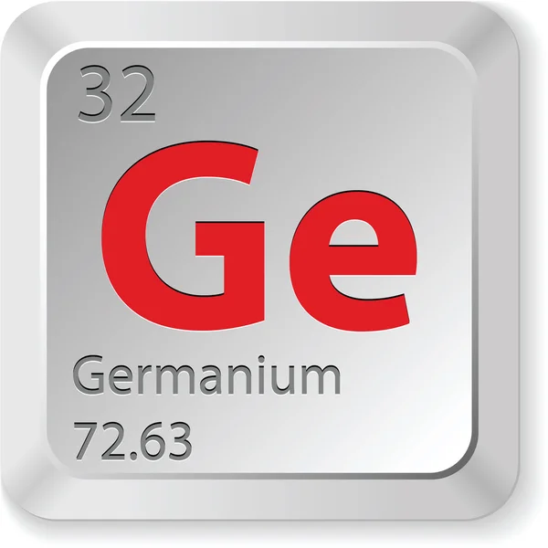 Germanium element — Stock Vector